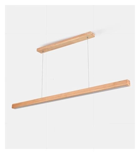Lampe LED suspendue en bois idéale pour sublimer l'ambiance de votre table à manger