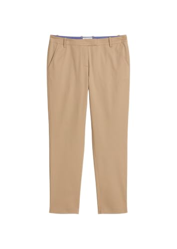 Marc OߴPolo Damen Chinohose mit Stretch-Anteil Slim Fit, Beige (Tall Teak), 38 – Ansicht 1