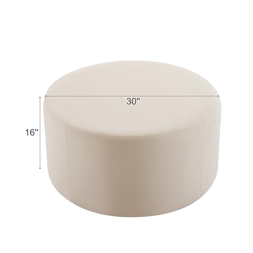 30-Modern-Round-Ottoman-Foot-Rest-Plush-Velvet-Multifunctional-Extra-Seat-Side-Table-Accent-Piece-Footstool-for-Living-Room-Bedroom 30 Modern Round Ottoman Foot Rest Plush Velvet Multifunctional Extra Seat Side Table Accent Piece Footstool for Living Room Bedroom
