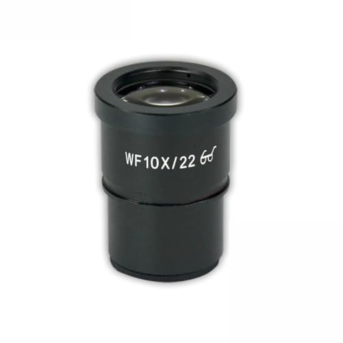 Microscope 1PC 10X Wide Field Microscope Eyepiece 20/22mm High Eye-Point Eyepiece with Cross Reticle Scale 30/30. 5mm for Stereo Microscope(22 mm)