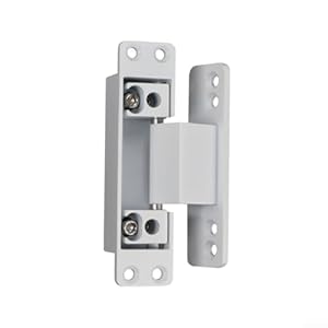 Allthingstore VFF655 Türscharnier Verstellbar Weiß