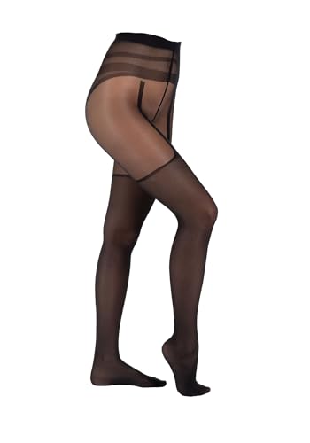 Produktbild Camano Overknee-Strumpfhose fine seductive 30 DEN matter Effekt, elegant schwarz M