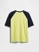 GAP Boys Fashion Graphic Tee Radioactive Neon PRT M