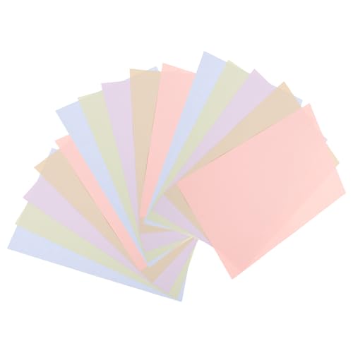 Feuilles recto-verso pastels A4 pour organiser vos dossiers de bureau sans effort