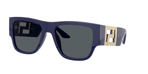 Image of Versace Man Sunglasses Black Frame, Dark Grey Lenses, 57MM