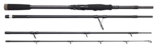 Savage Gear SG2 Power Game TR 2,43m H 40-110g - Reiserute zum Spinnfischen, Hechtrute für Angelreisen, Raubfischrute zum Kunstköderangeln, Rute