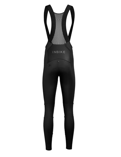 INBIKE Salopette Ciclismo Uomo Invernale con Tasche in Pile Salopette