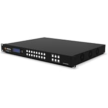 J-Tech Digital 4K 60Hz 16x16 HDMI Matrix Switch Supports 4K > 1080P Downscale, Compatible with HDR Analog Audio Matrix ARC RS232 IR EDID