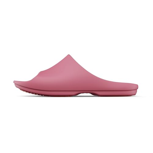 Image of KENROLL KM228 Non Slip Shower Shoes, Arch Support EVA Slides | rubber anti-slip outsole, cushioned sole, side drainage, toe protection, ideal for seniors adults family, bathroom pool beach