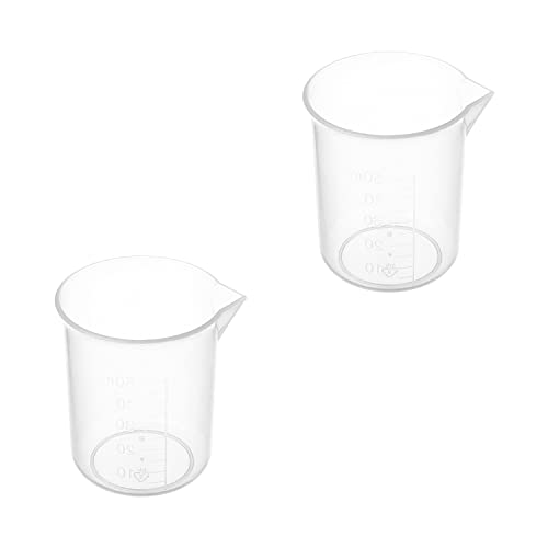 Othmro 50ml 2 nhȂ fPP Jbv r[J[ {p  zCg ^r[J[ ϔM vʃJbv ₷vʃJbv vʊ Jo[Ȃ