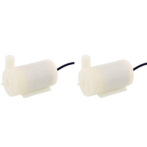 BestPriceEver 2 Pieces Of Micro DC 6-9V Submersible Pump Mini Water Pump DC Motor High Power Project Fountain Garden (DIY Project) (B07N88ZFYZ) Amazon Price History, Amazon Price Tracker