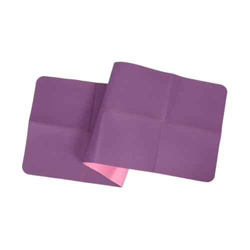 Tapis de yoga pliable antidérapant pour protéger les genoux