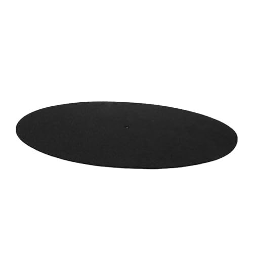 Levemolo Vinyl Record Mat Wool Turntable Pad Slip Mats for Record Player Anti-static