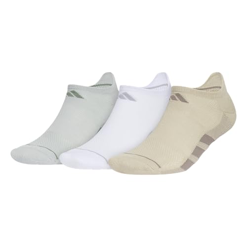 Image of adidas Men's All Day Training Quarter Socks sports performance above the ankle height with cushioning for running (3-Pair)
