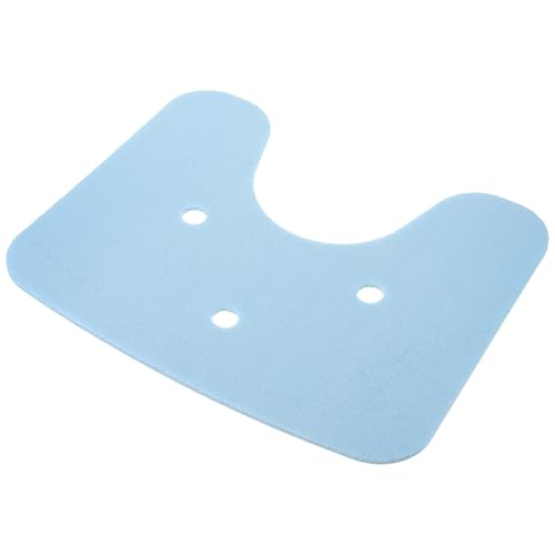 POPETPOP Coussin de Siège de Imperméable en Xpe pour Chaise de Bain Bleu, Antidérapant et Confortable, pour Salle de Bain et Personnes Âgées