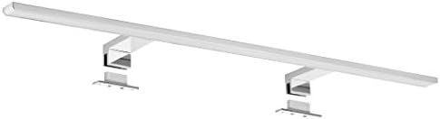 SEBSON® LED Mirror Light 80cm Cabinet + Clip, Bathroom IP44, Neutral White 4000K, Aluminium, 800x108x39mm, 15W, 1000lm