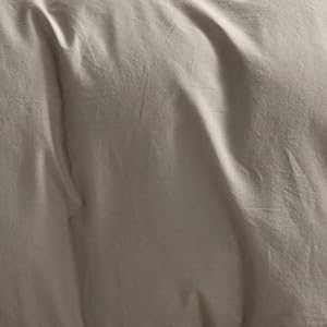 TUMEI Fronhas King 100% linho (90 x 20 cm) - Conjunto de 2 fronhas de cama king size lavadas cor sól