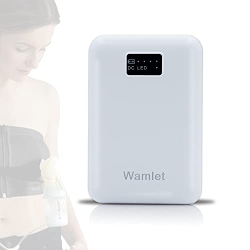 Image of Wamlet 12v Portable Breast Pump Battery and Charger for Medela Sonata,Freestyle,Spectra S1 S2 9Plus and Lactina Hygeia EnJoye