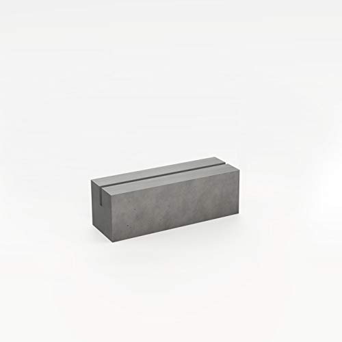 CO33 Beton Tischaufsteller Menükartenhalter A4 mit 1 Nut Cover