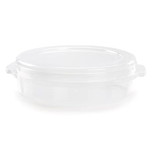 ACAN Tradineur - Fiambrera para tortillas - Fabricado en plástico - Capacidad de 3 Litros - Apta para microondas y lavavajillas - 8,5 x 30 x 27,5 cm