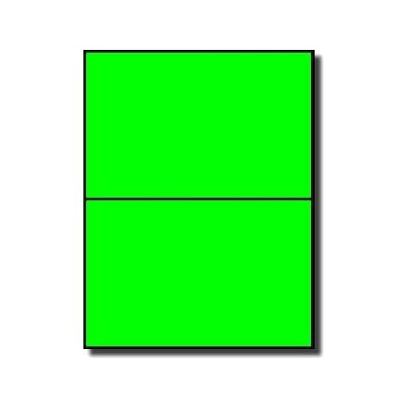 neon green labels