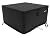 Atyard Gas Fire Pit Cover Square44L x 44W x 24H inch - Waterproof Windproof Anti-UV Heavy Duty Patio Firepit Furniture Covers Black