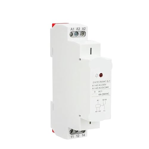 Relais intermédiaire GR8 AC230V 16A avec contact SPDT pour tableau