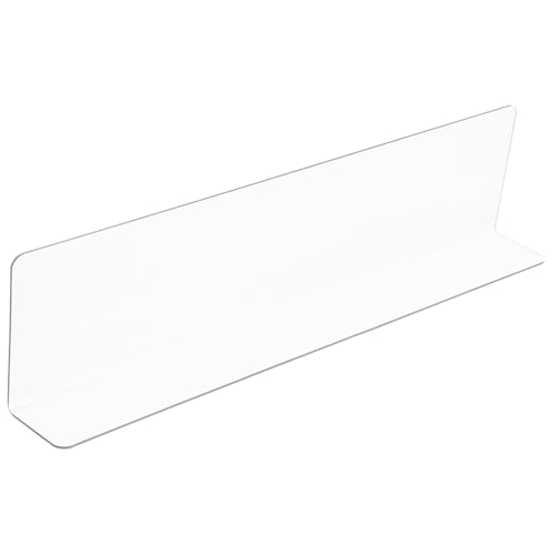 KONTONTY Bathtub Corner Water Barrier for Shower Bath Easy Installation Multi Use Contain Water Splashing Aesthetic Functional for Wet Areas