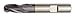 WIDIA Hanita DC1914014LW DC19 GP Roughing/Finishing End Mill, 14 mm Cutting Dia, Carbide, TiAlN Coating, RH Cut, Weldon Shank, 14 mm Shank Dia, 3-Flute