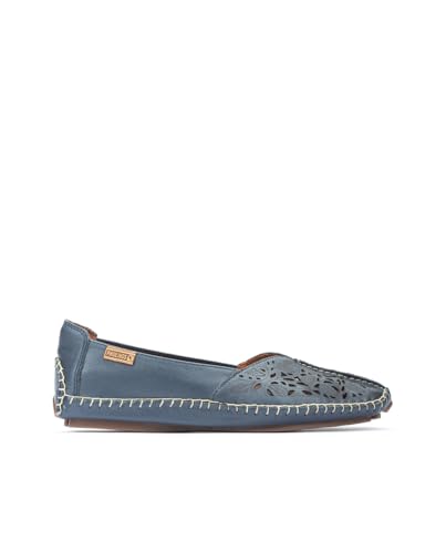 Image of PIKOLINOS Jerez 578-4976 Women's Slip-On Moccasins - Premium Calfskin Leather - Removable Cushioned Insole, Flexible Sole, Lightweight Everyday Comfort