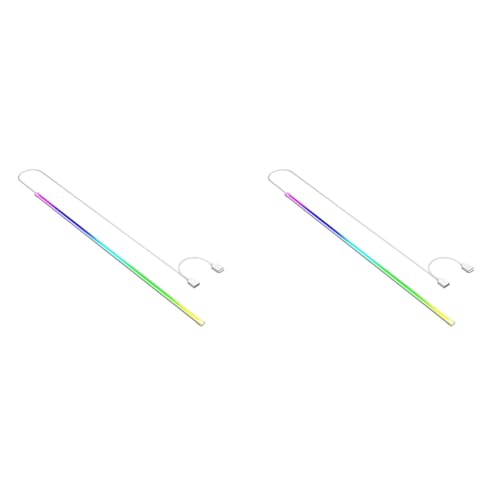 Barra de Luz Computadora LED Magnética 2X 5V ARGB miniatura 1