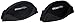 Kitchen Grips 2 Piece Short Handle Set, Cherry/Black