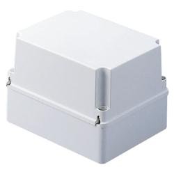 Gewiss GW44417 glatten Wand Box für JUNCTION, elektrischen und elektronischen Geräten, tief geschraubt blanko Deckel, 190 mm Länge x 140 mm Höhe x 140 mm Durchmesser, 37 mm max Loch, grau