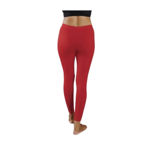 Image of Women�s Slim Fit Cotton Lycra 4-Way Leggings|Ankle Length|