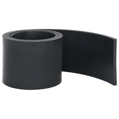 Teenpull Bande en caoutchouc pour chasse-neige noire 150 x 15 x 1 cm résistante aux intempéries avec double couche de maille pour un déneigement efficace et un fonctionnement plus silencieux sur