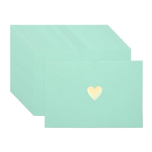 Mini enveloppes cartes pour anniversaires et mariages avec motif cœur tendre