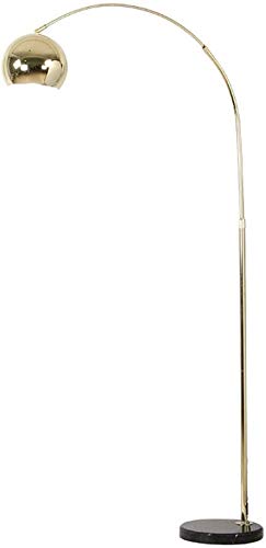 LOKKRG Bogenlampe, LED-Stehlampe mit Fernbedienung dimmbar,...