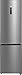 Midea 60/40 Total No Frost Fridge Freezer - Inox - B Rated