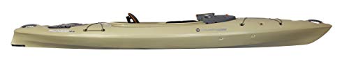 Wilderness Systems Pungo 125 | Sit Inside Recreational Kayak | Features Phase 3 Air Pro Comfort Seating | 12' 6" | Fossil Tan #TOP1