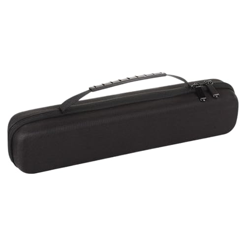 Funda de transporte para flauta, EVA, alisadora de pelo, almacenamiento a prueba de golpes, reducción de daños por caídas, protector de estudio de viaje, bolsa de flauta para amantes de la música