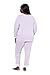 Ulla Popken Damen große Größen Übergrößen Plus Size Pyjama, Zweiteiler, Spitze, Rundhals, Langarm helllila 50+ 812441808-50+