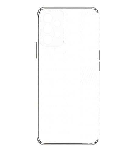 Image of Soft Flexible Silicone Back Cover Compatible with Samsung Galaxy M32 5G, Transparent Case + Screen Guard