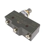 OMRON Z-15GQ-B7-K 0.5 MM Contact Gap, 15 AMP, 250 VAC, Basic Switch, General Purpose, Panel Mount Plunger Actuator (Medium OP), Screw TERMINALS, SPDT, Z Series