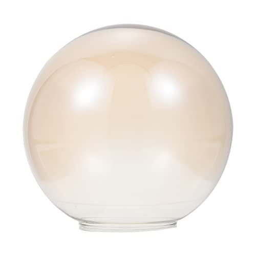 OSALADI Lámpara de Globo de Cristal Reemplazo de Pantalla Lámpara Colgante de Cristal Cubierta de Lámpara de Bola Pantalla de Techo para Lámpara de Ara?a Accesorios de Iluminación