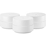 Google Mesh Wi-Fi Router Whole Home System, White, Pack of 3
