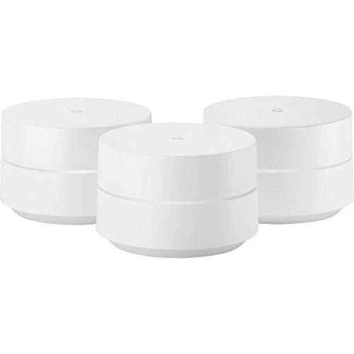 Google Mesh Wi-Fi Router Whole Home System White Pack of 3