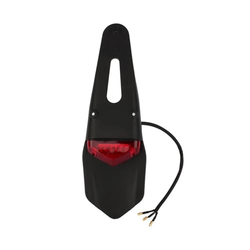 Feu stop arrière de moto Dirt Bike LED 12V avec garde-boue motocross étanche