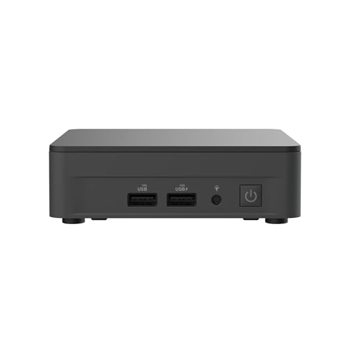 ASUS NUC 13 Pro Slim Barebone Kit with Intel 13th Gen Core i7-13620H Up to 64GB DDR4 RAM Triple Storage Design Thunderbolt 4 Wi-Fi 6E & Bluetooth 5.3 with VESA Mount Included