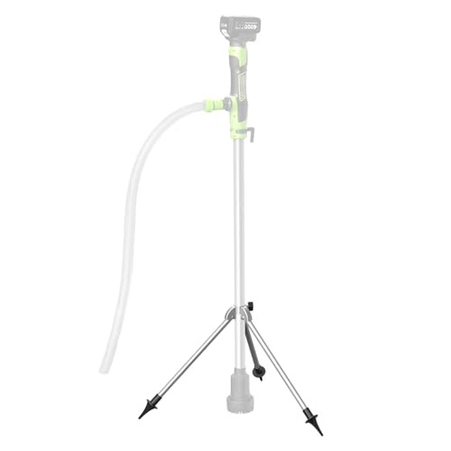 TaskStar Hands-Free Tripod Stand for Cordless Stick Water Transfer Pump (Three-Piece Design), 1.37" Internal Diameter, 15 Tilt, Angle Adjustment & Flexible Positioning, Lightweight Aluminum Alloy by TaskStar - Used condition - US$21.49
