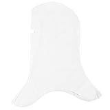 ABOOFAN Schnorchelmütze Badekappe hält warm Tauchhaube Vollgesichtsabdeckung zum Surfen Tauchen (weiß)